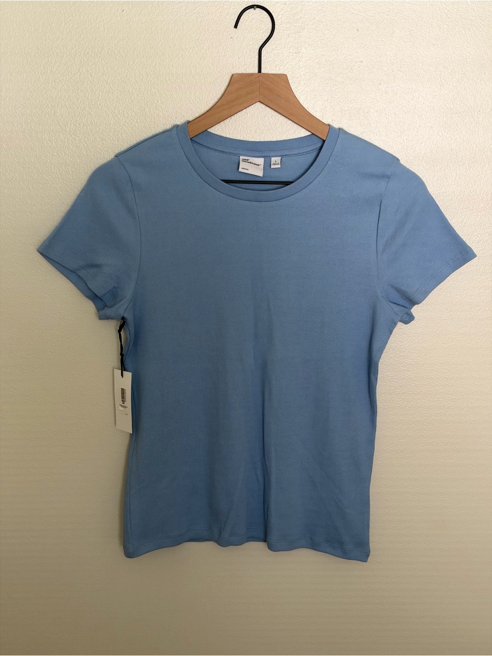 ARITZIA TNA Homestretch Ribbed Short Sleeve